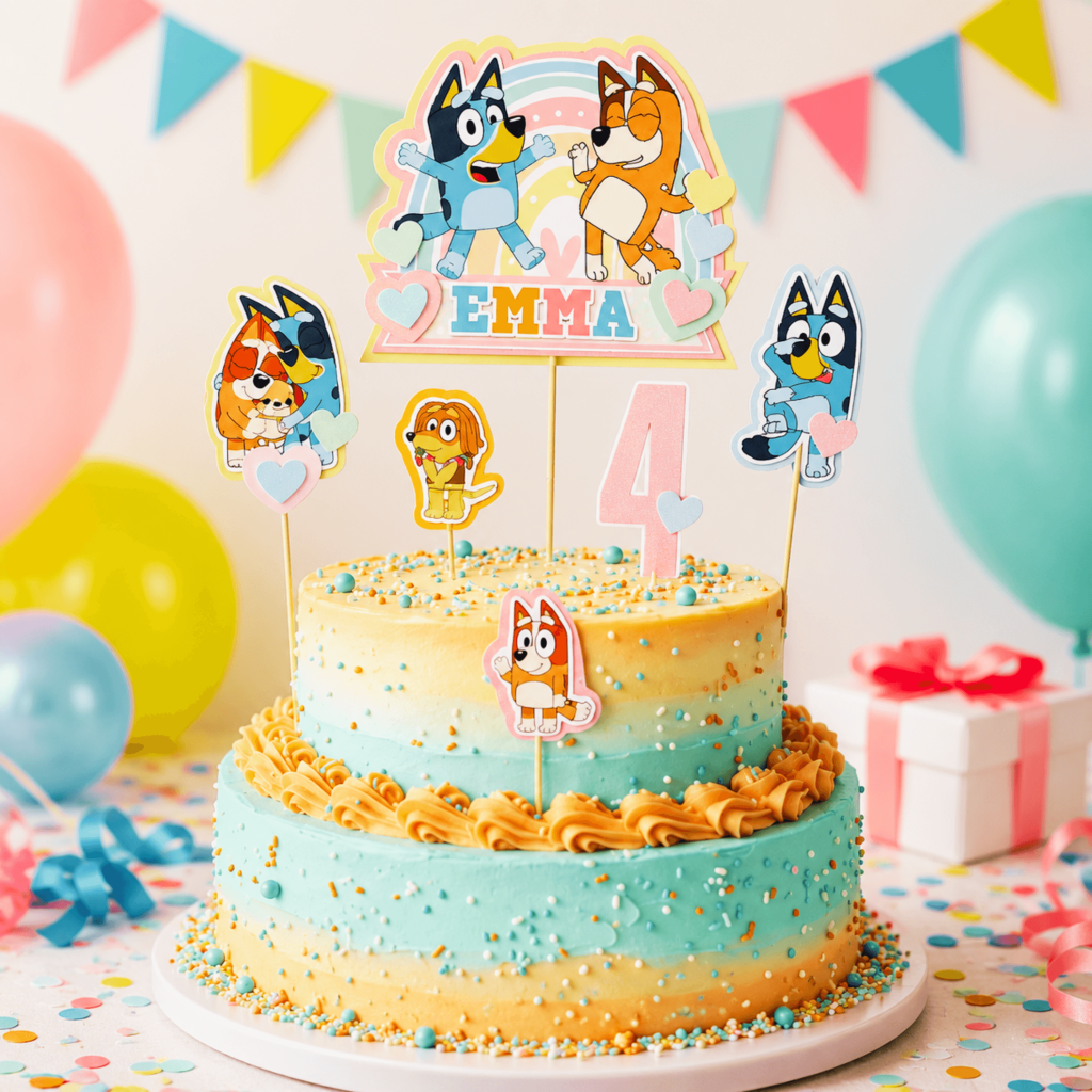 Cake toppers Bluey