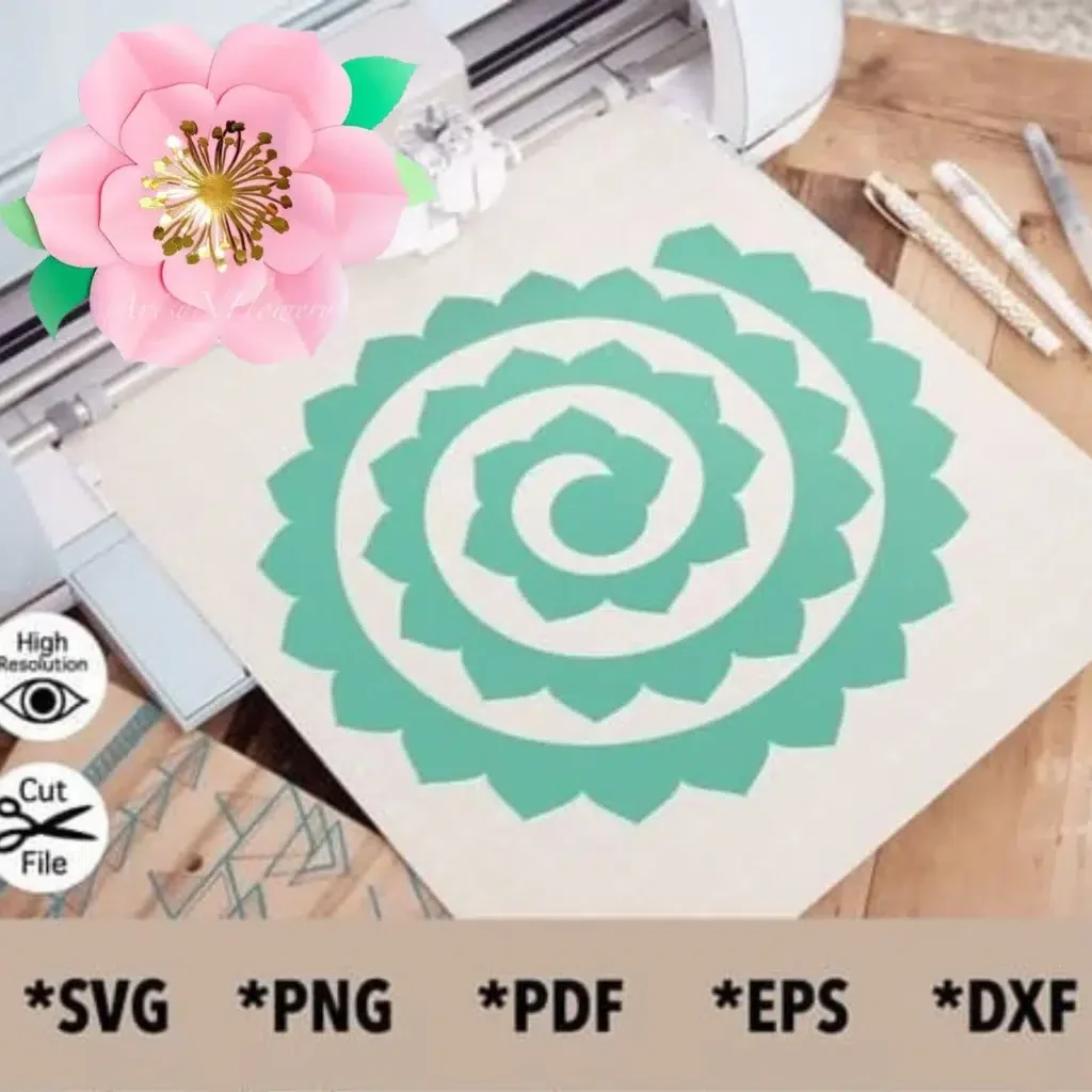 Flores de papel